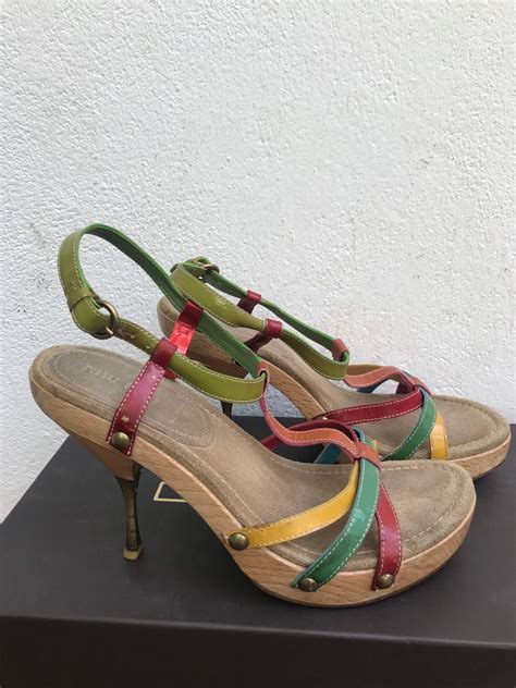 miu miu sandalen|miu mich sandals.